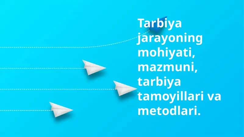 Reja: Ta'limning Mohiyati