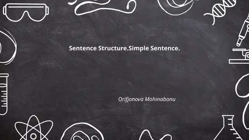 Sentence Structure