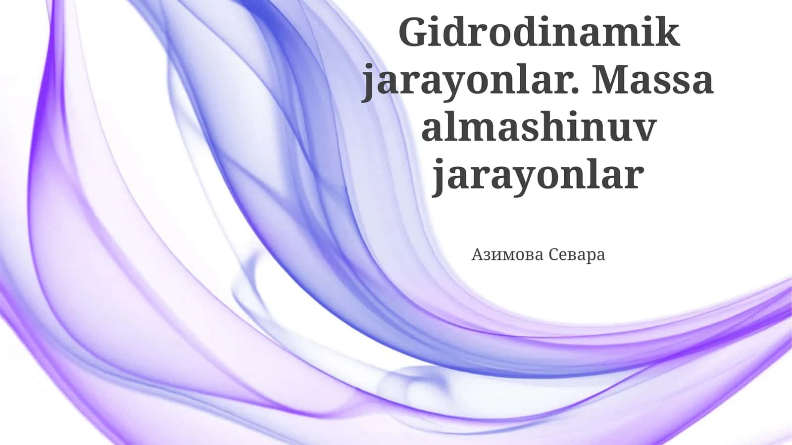 Modda almashinu mexanizmlari