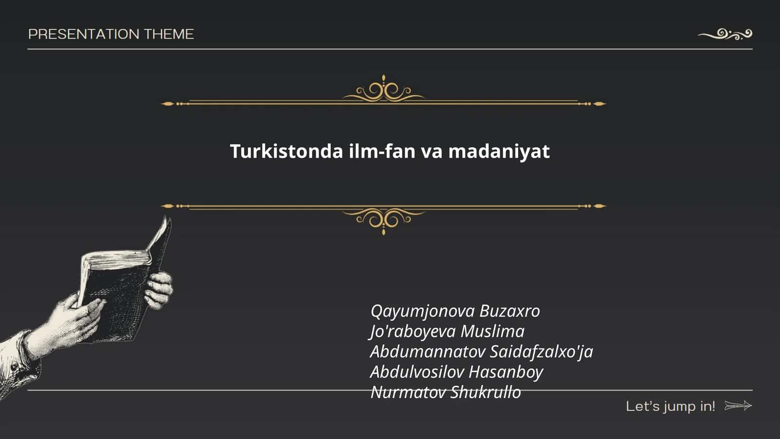 Turkistonda ilm-fan va madaniyat
