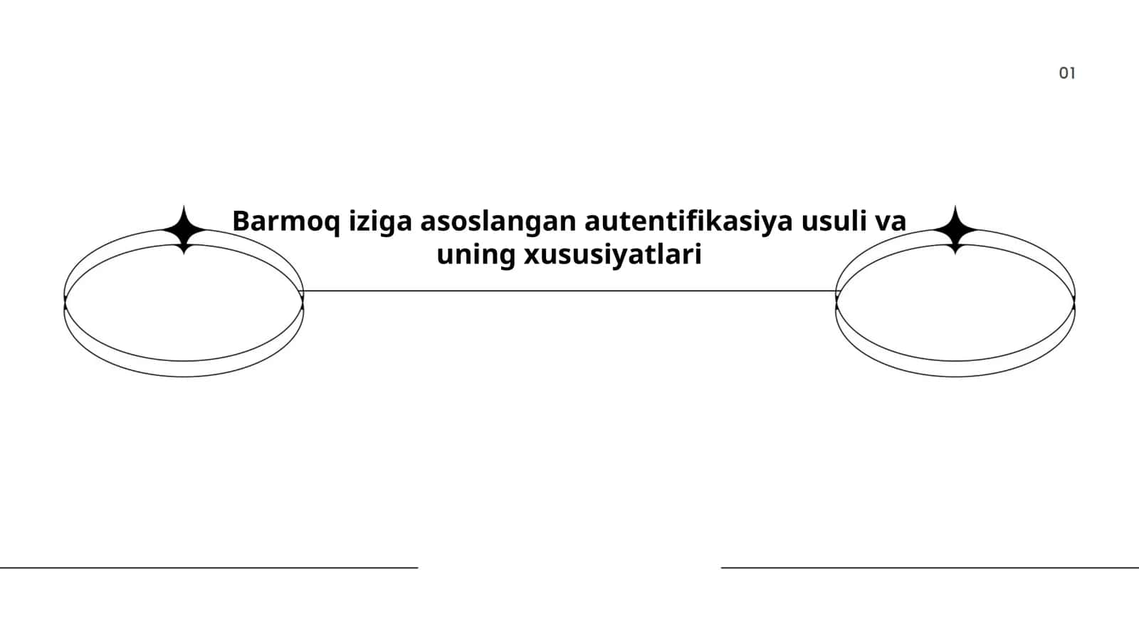 Barmoq iziga asoslangan autentifikasiya usuli va uning xususiyatlari