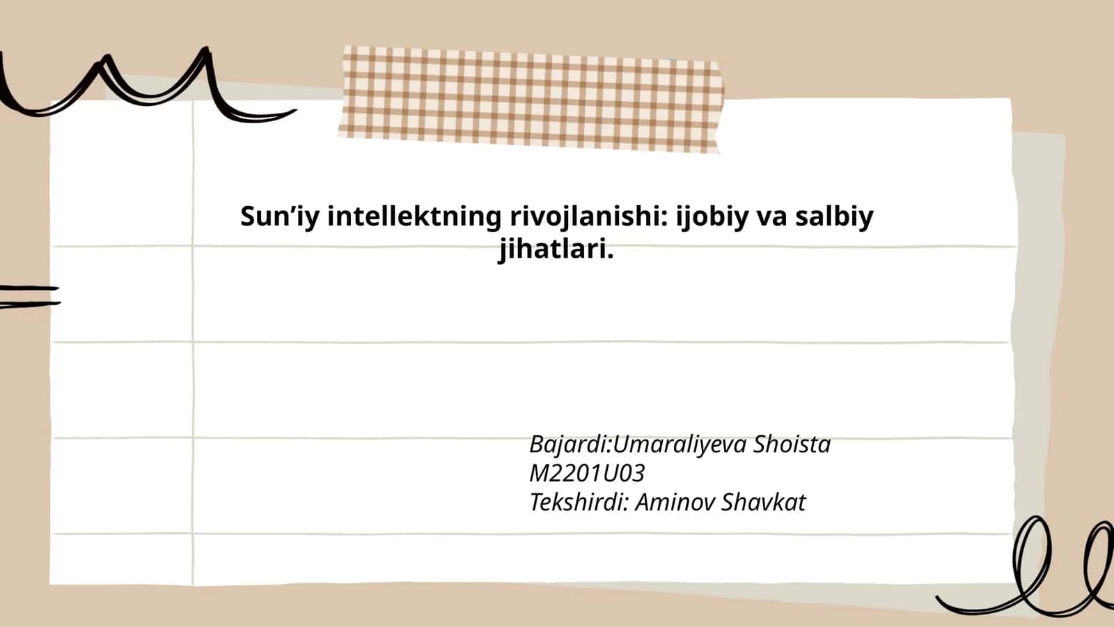 Sun'iy intellektning rivojlanishi: ijobiy va salbiy jihatlari