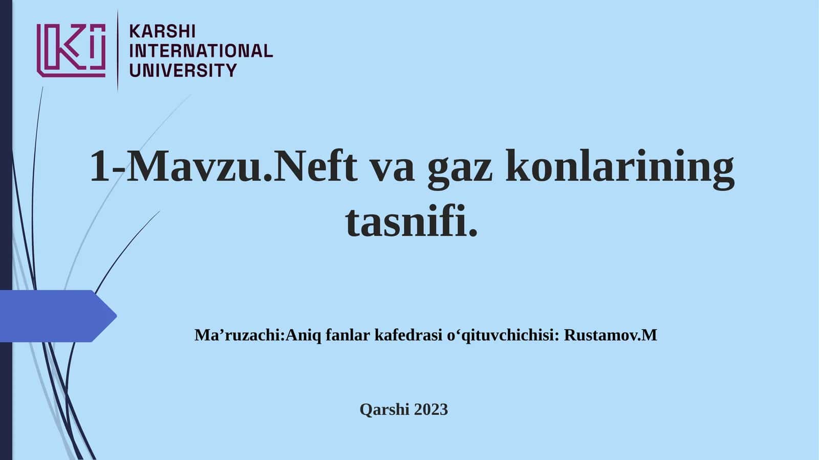 Neftvagazkonlarining tasnifi