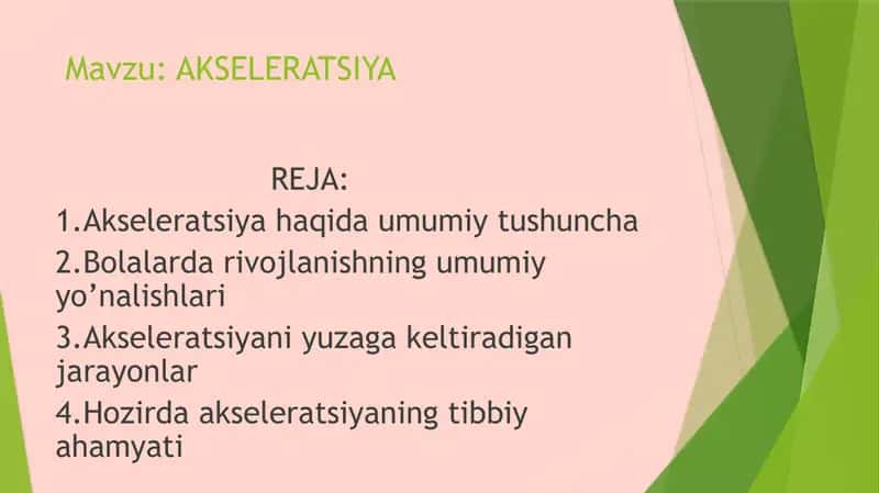 Akseleratsiya