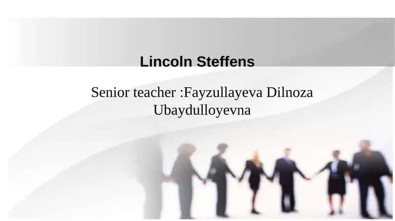 Lincoln Steffens