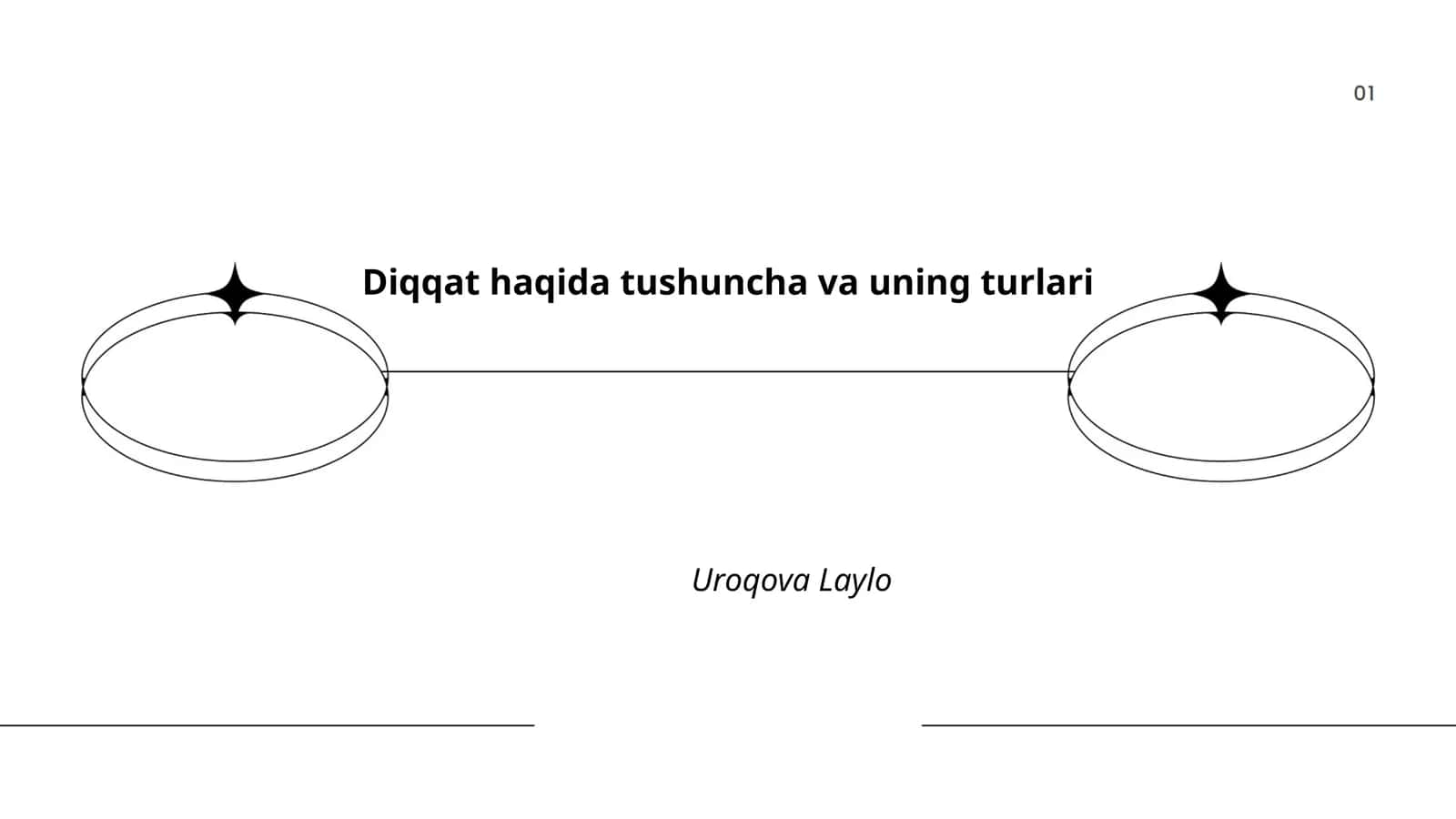 Diqqat haqida tushuncha va uning turlari
