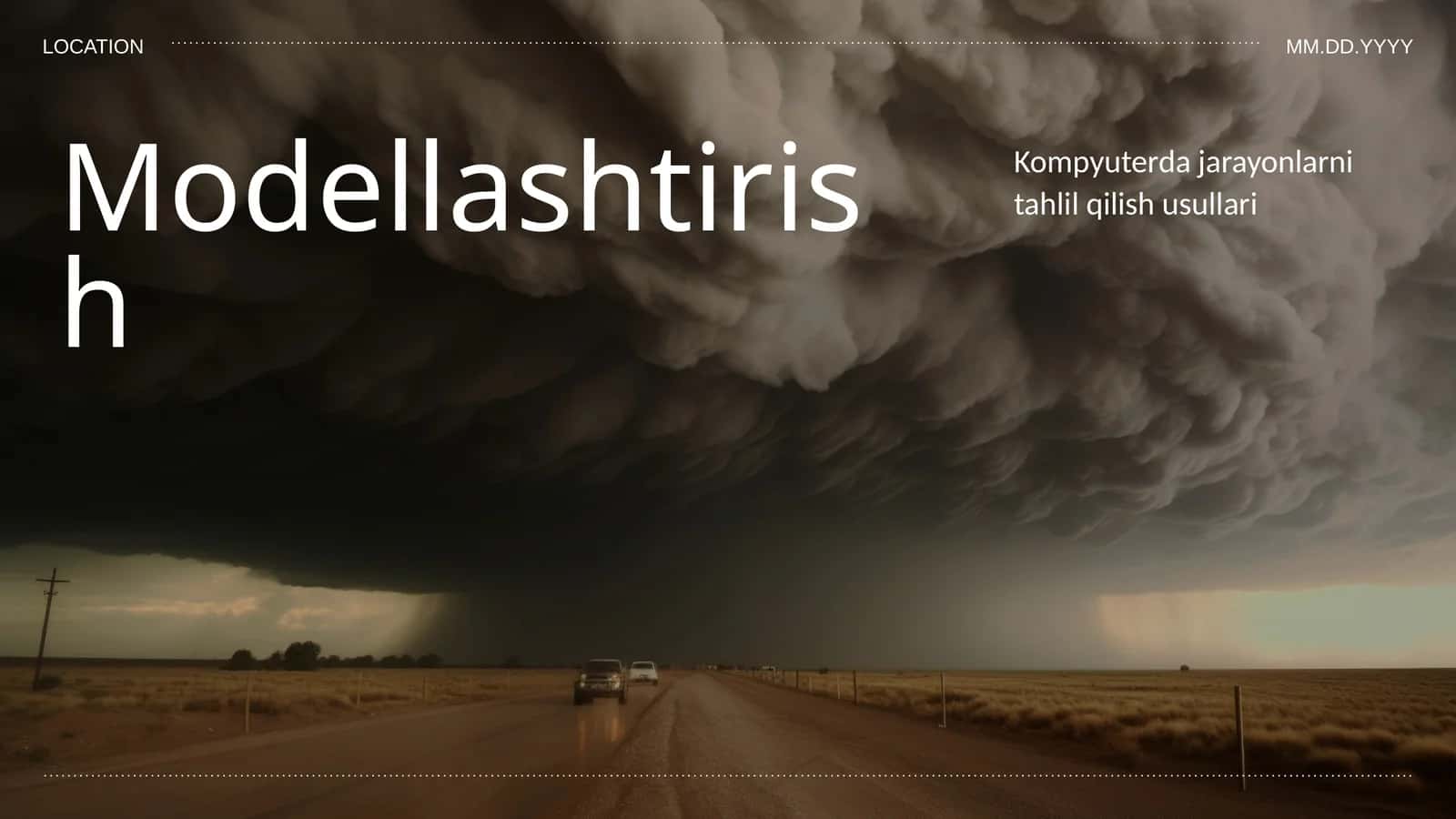 Modellashtirish