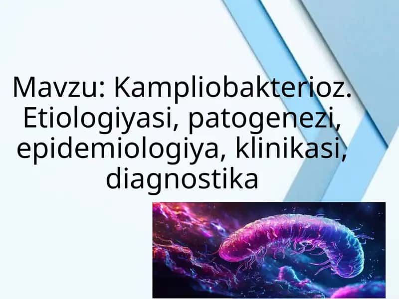 Kampliobakteriozlar