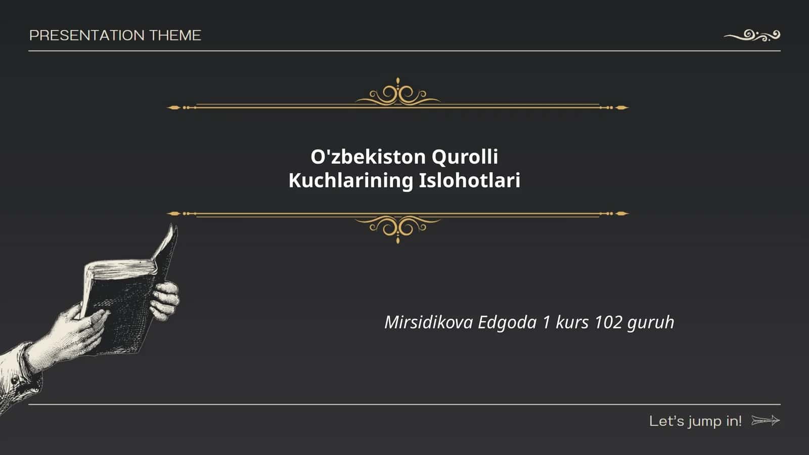 O'zbekiston Qurolli Kuchlarining Islohotlari