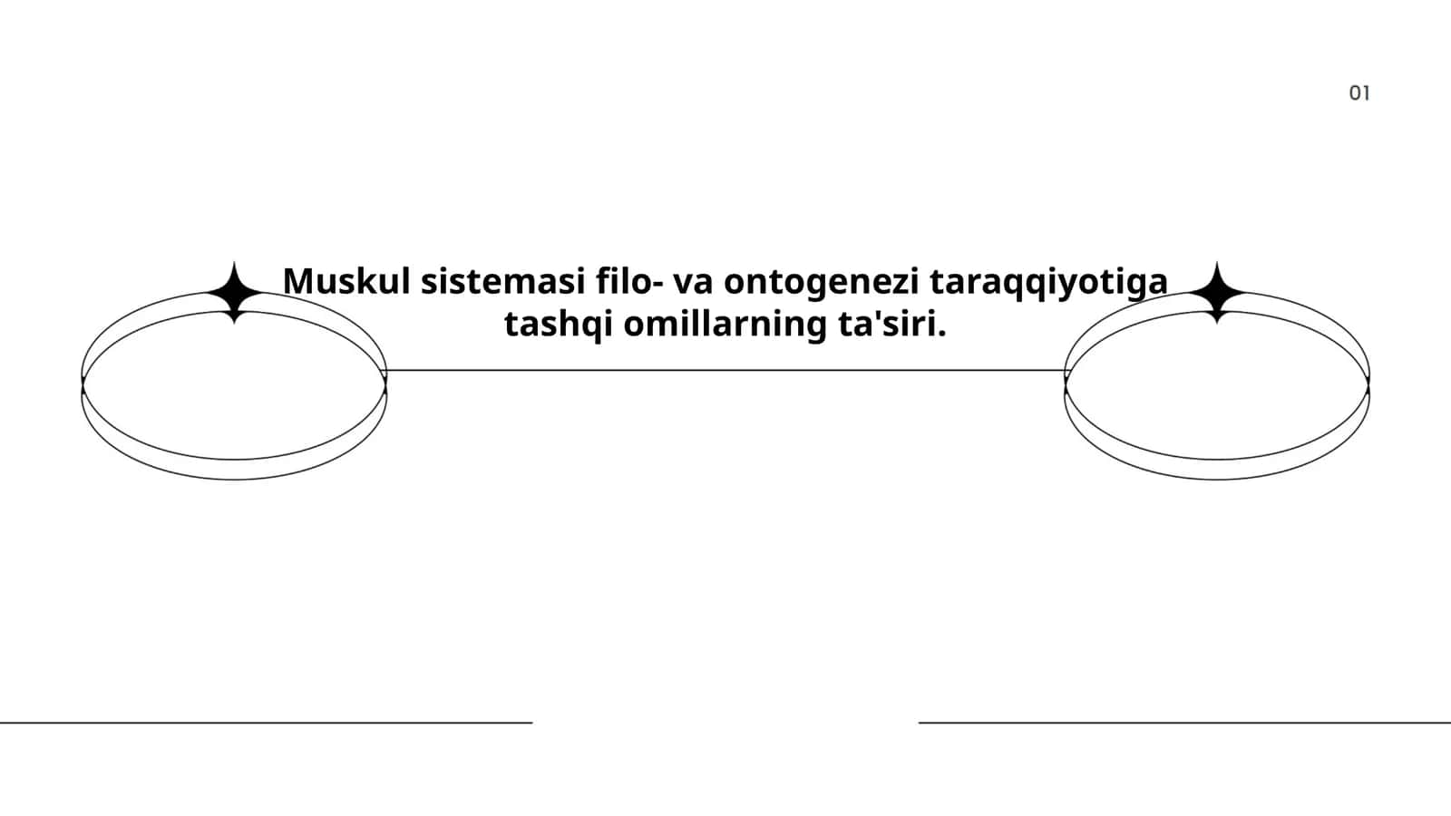 Muskul sistemasi filo- va ontogenezi taraqqiyotiga tashqi omillarning ta'siri
