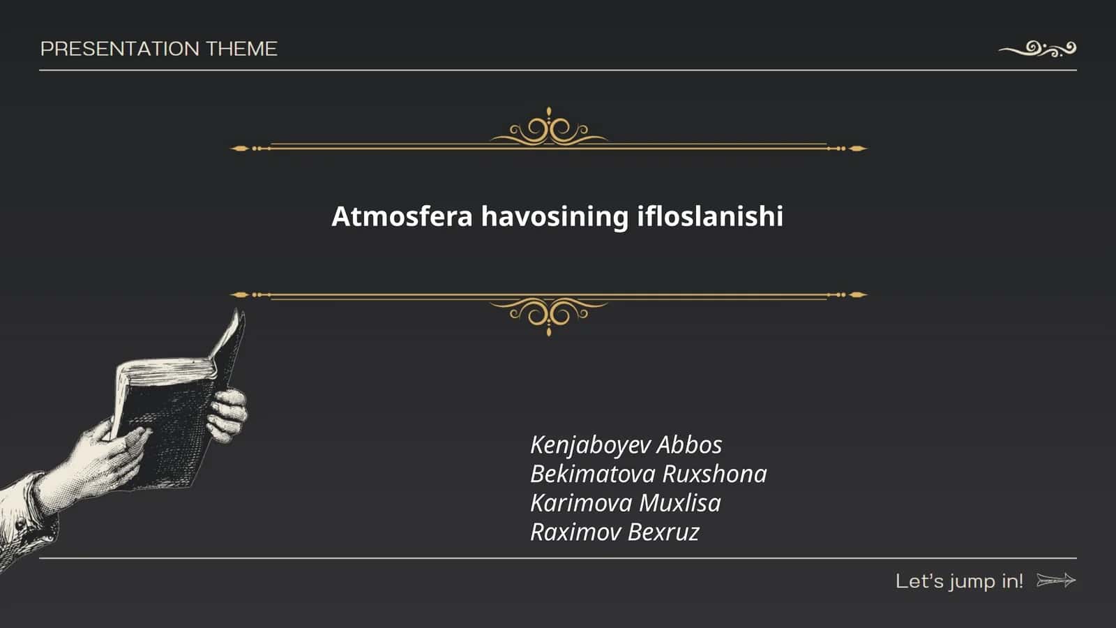 Atmosfera havosining ifloslanishi