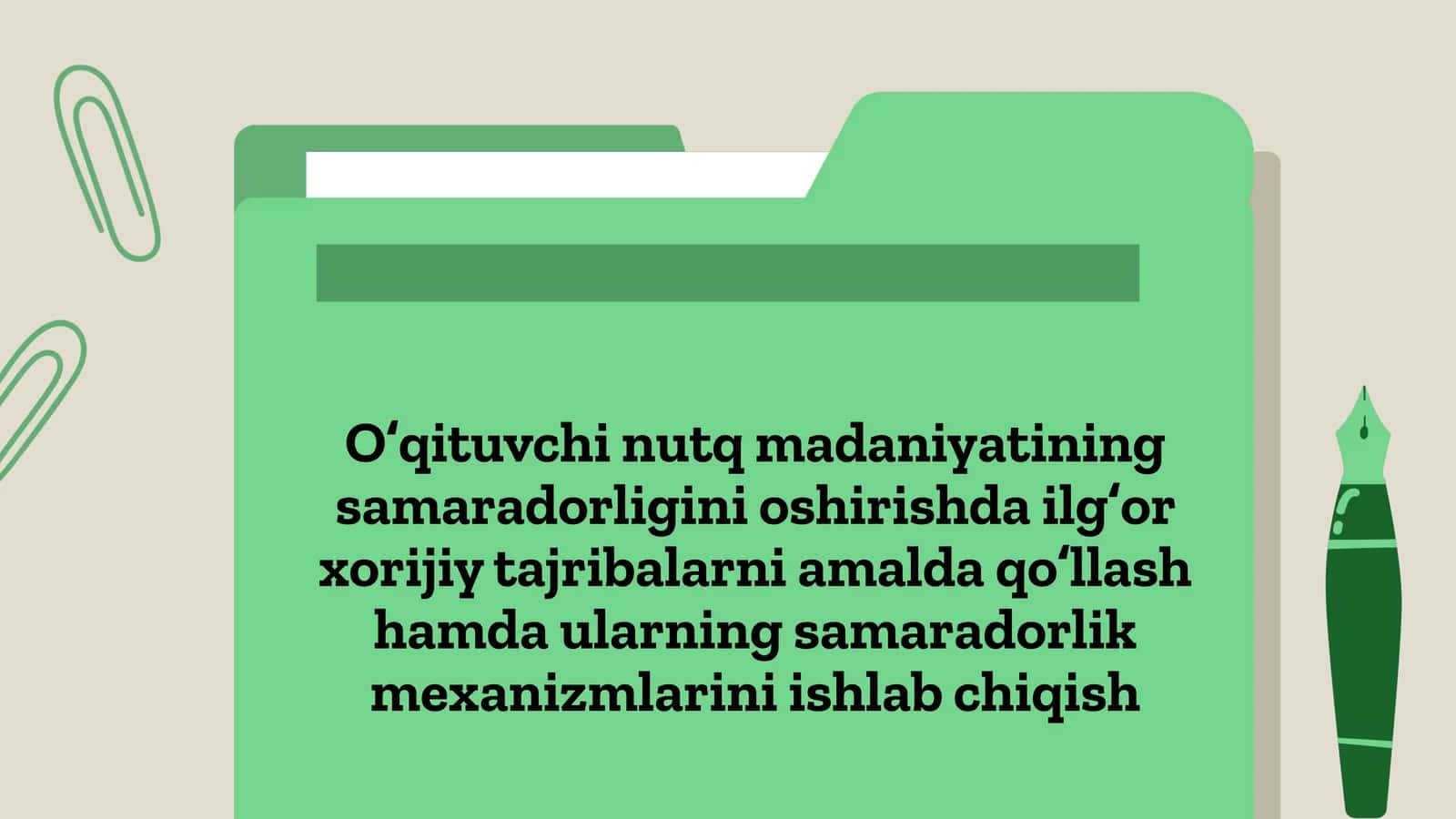 Xorijiy tajribalar va ularning muhim roli
