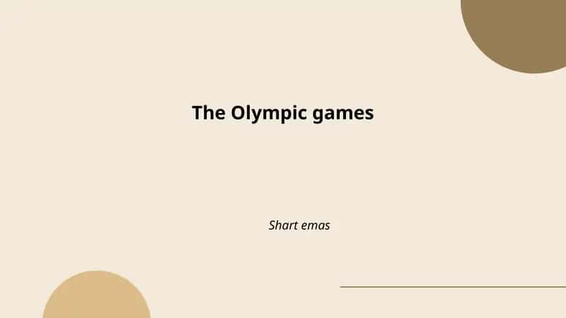 Tarixi Olimpiya O'yinlari