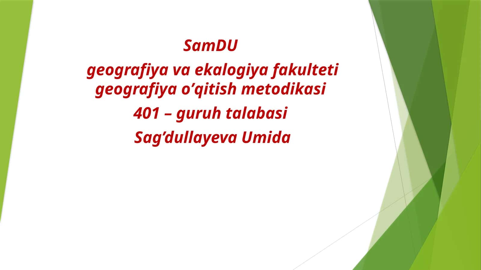 O’rta Osiyo mintaqasining iqtisodiy, tabiiy va siyosiy geografik ko’rni