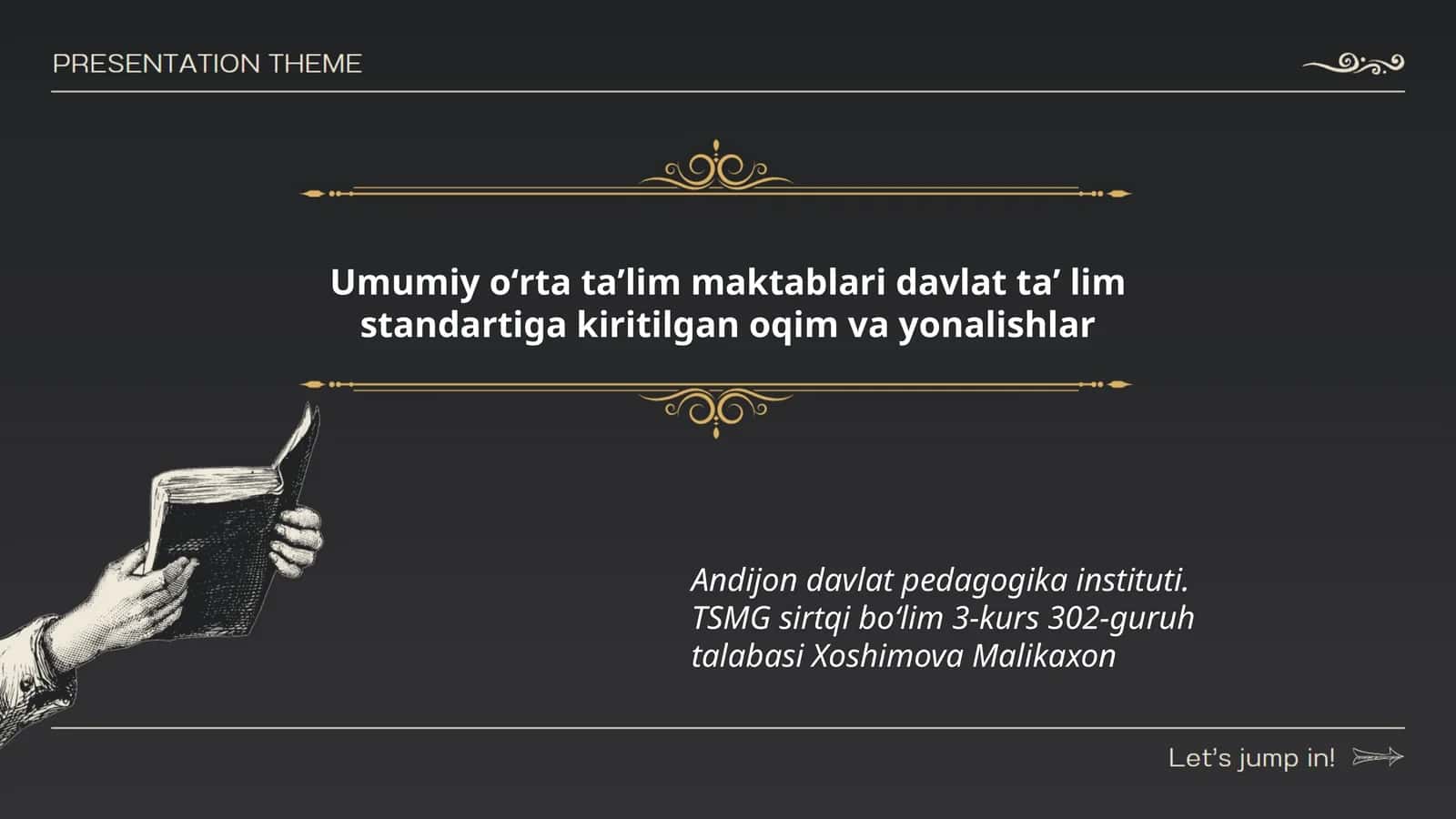 TSMG sirtqi boʻlim 3-kurs 302-guruh