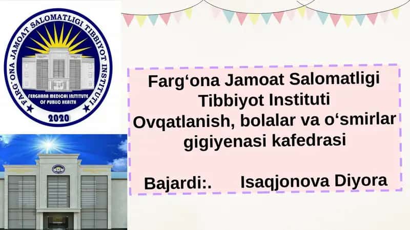 Bolalar va Oʻsmirlar gigiyenasida Qoʻllaniladigantadqiqot usullari