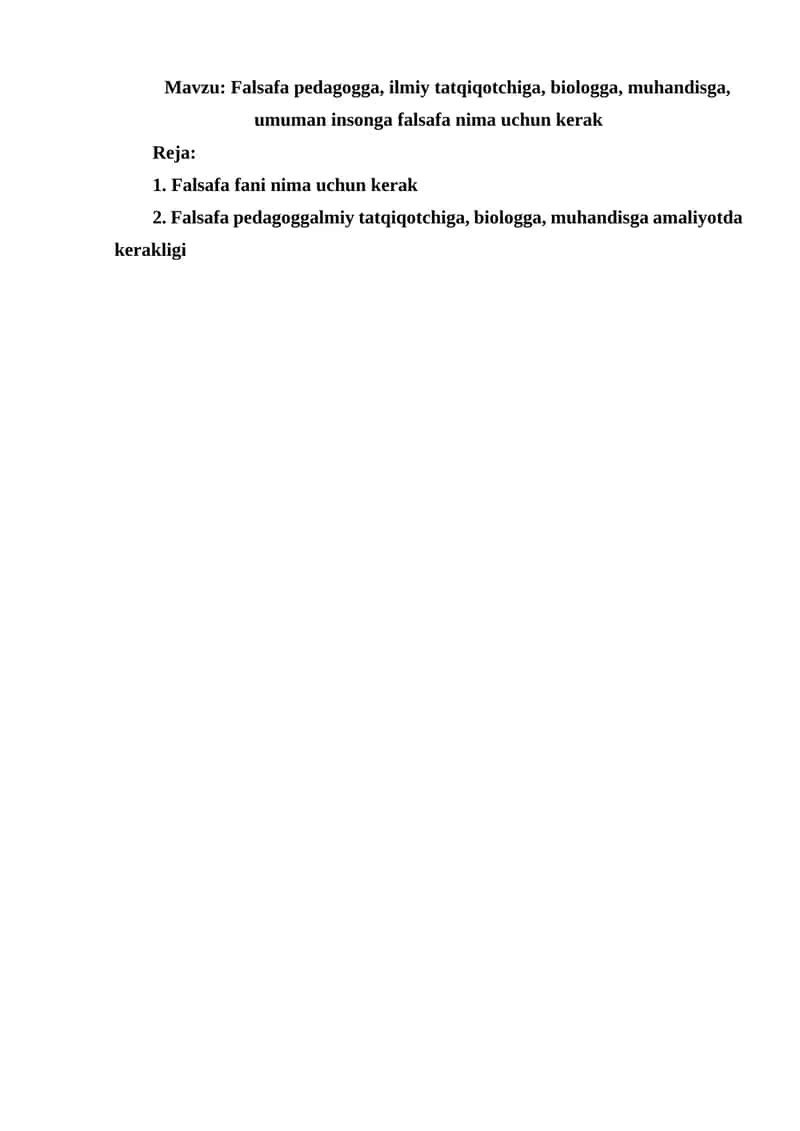 Pedagogik falsafa