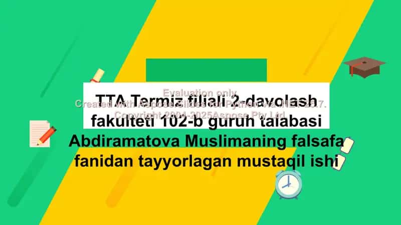 Sharq va Gʻarb falsafasida inson muammosi