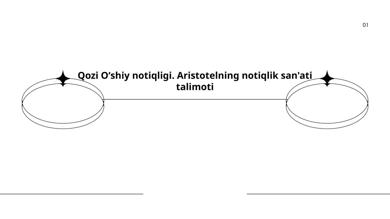 Qozi Oʻshiy notiqligi. Aristotelning notiqlik san'ati talimoti