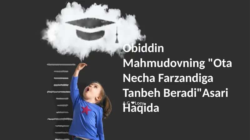 Ota Necha Farzandiga Tanbeh Beradi