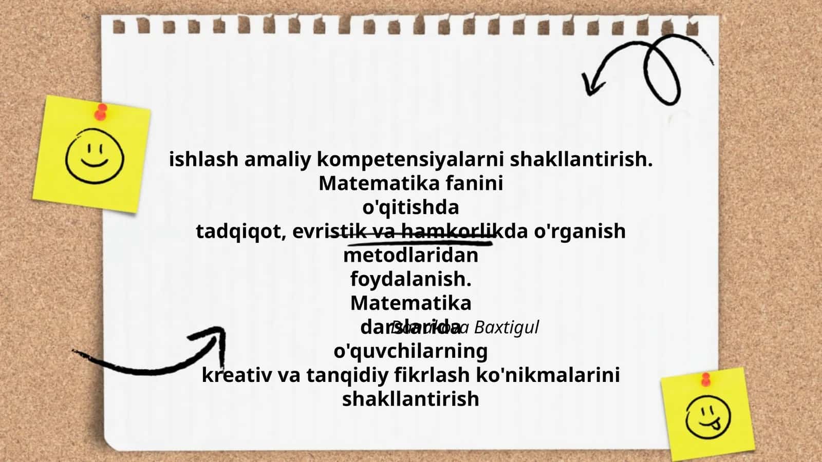 Matematika fanini o'qitishda tadqiqot, evristik va hamkorlikda o'rganish metodlari