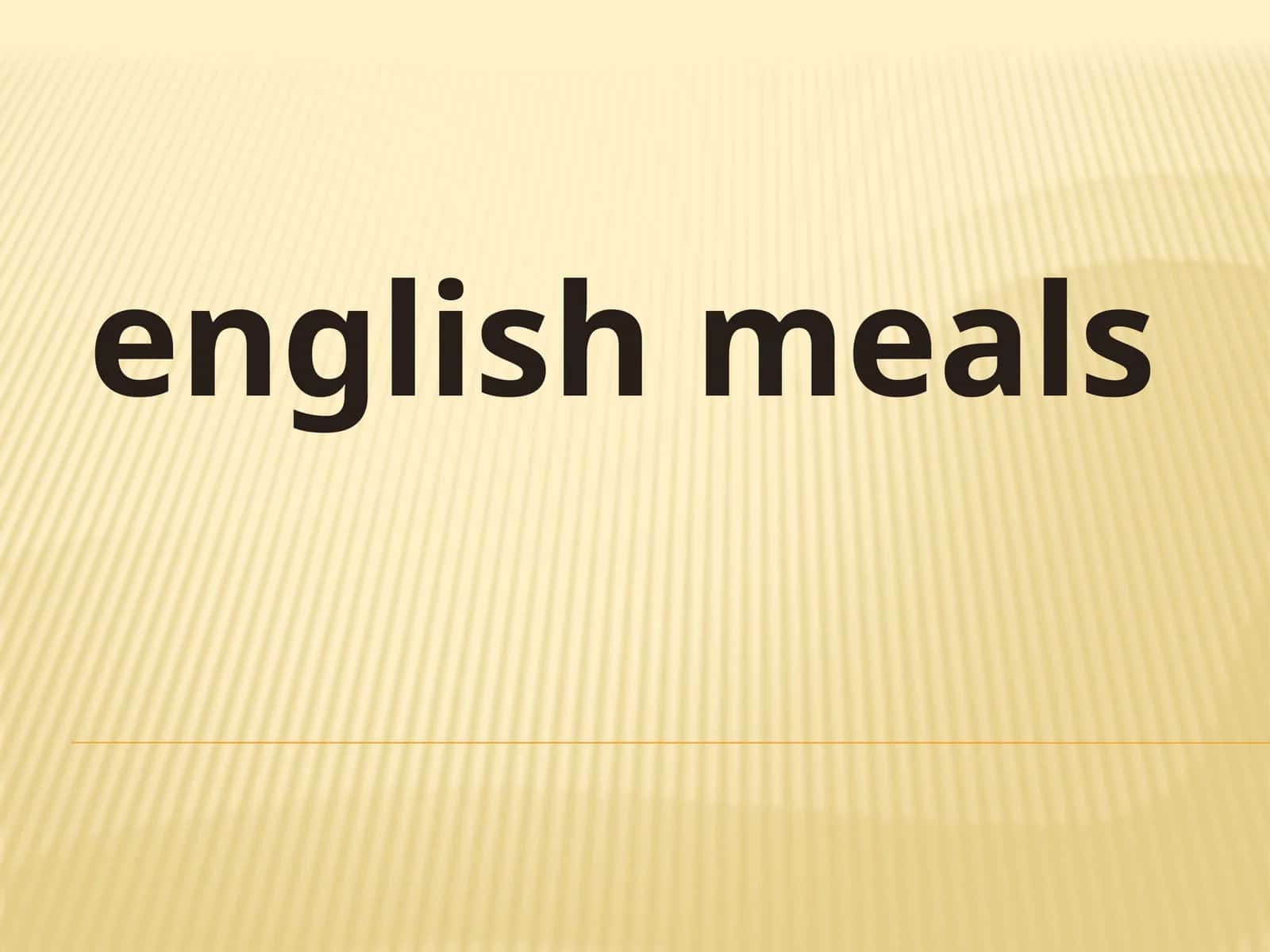 englishmeals