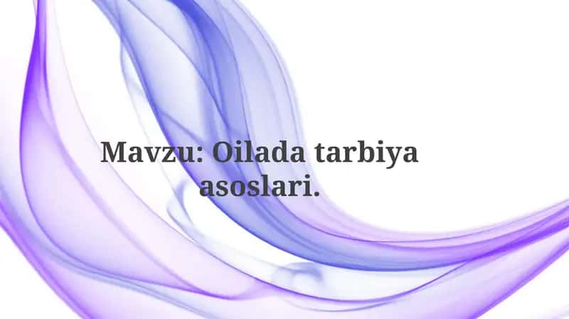 Oiladatarbiyaasoslari