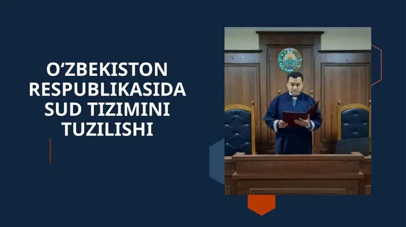 O‘ZBEKISTON RESPUBLIKASIDA SUD TIZIMINI TUZILISHI