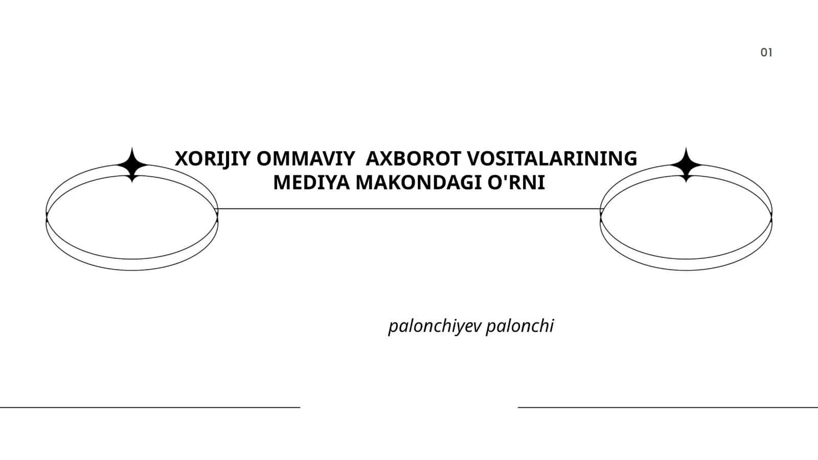 Xorijiy ommaviy axborot vositalarining global mediyaviy makondagi ta'siri