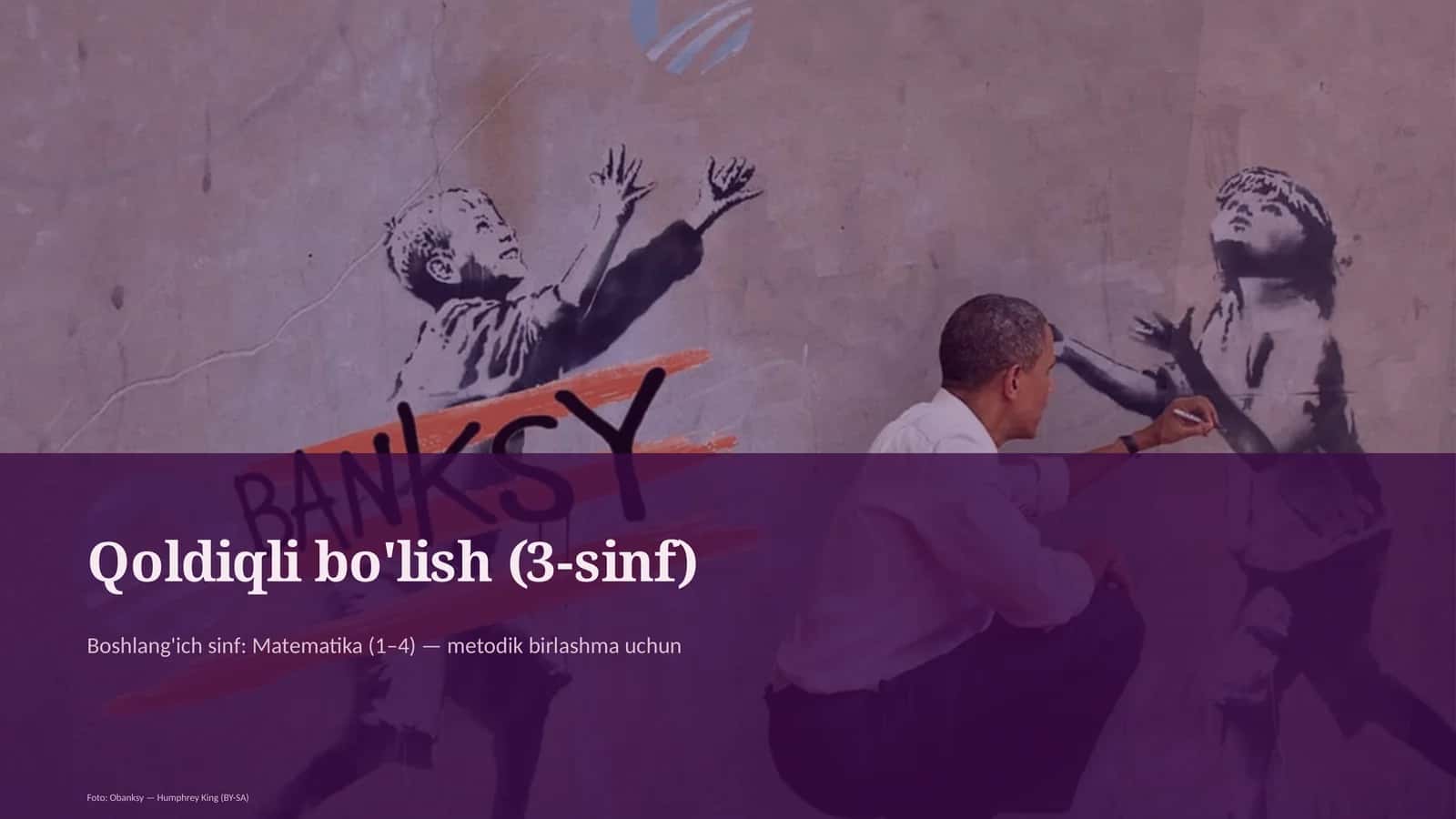 Qoldiqli bo'lish (3-sinf)