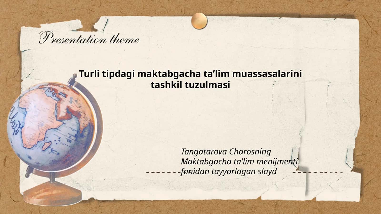 Davlat maktabgacha ta'lim muassasalari