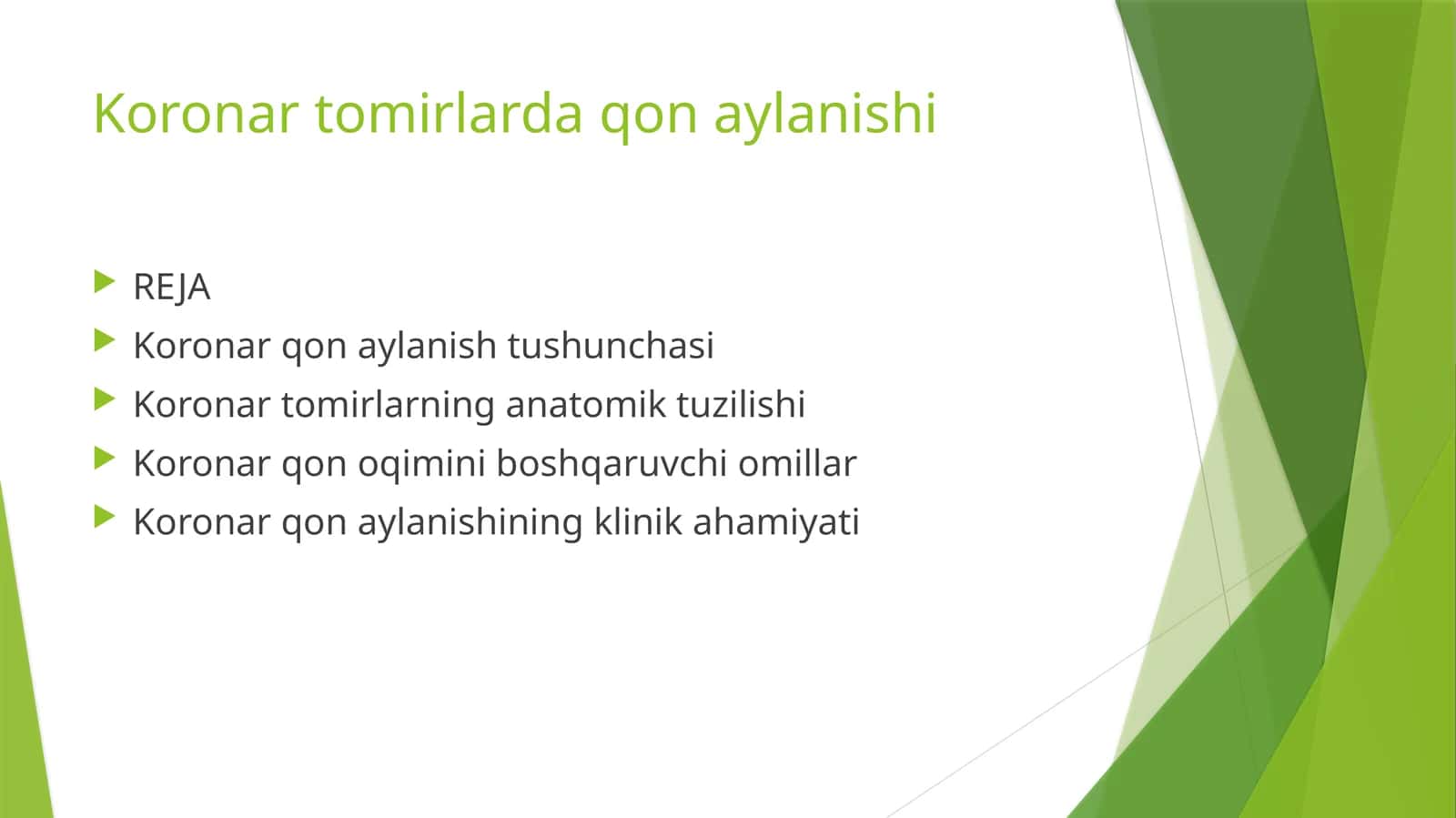 Koronartomirlardaqonaylanishi