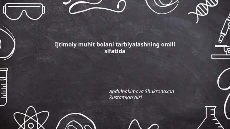 Bolani tarbiyalash