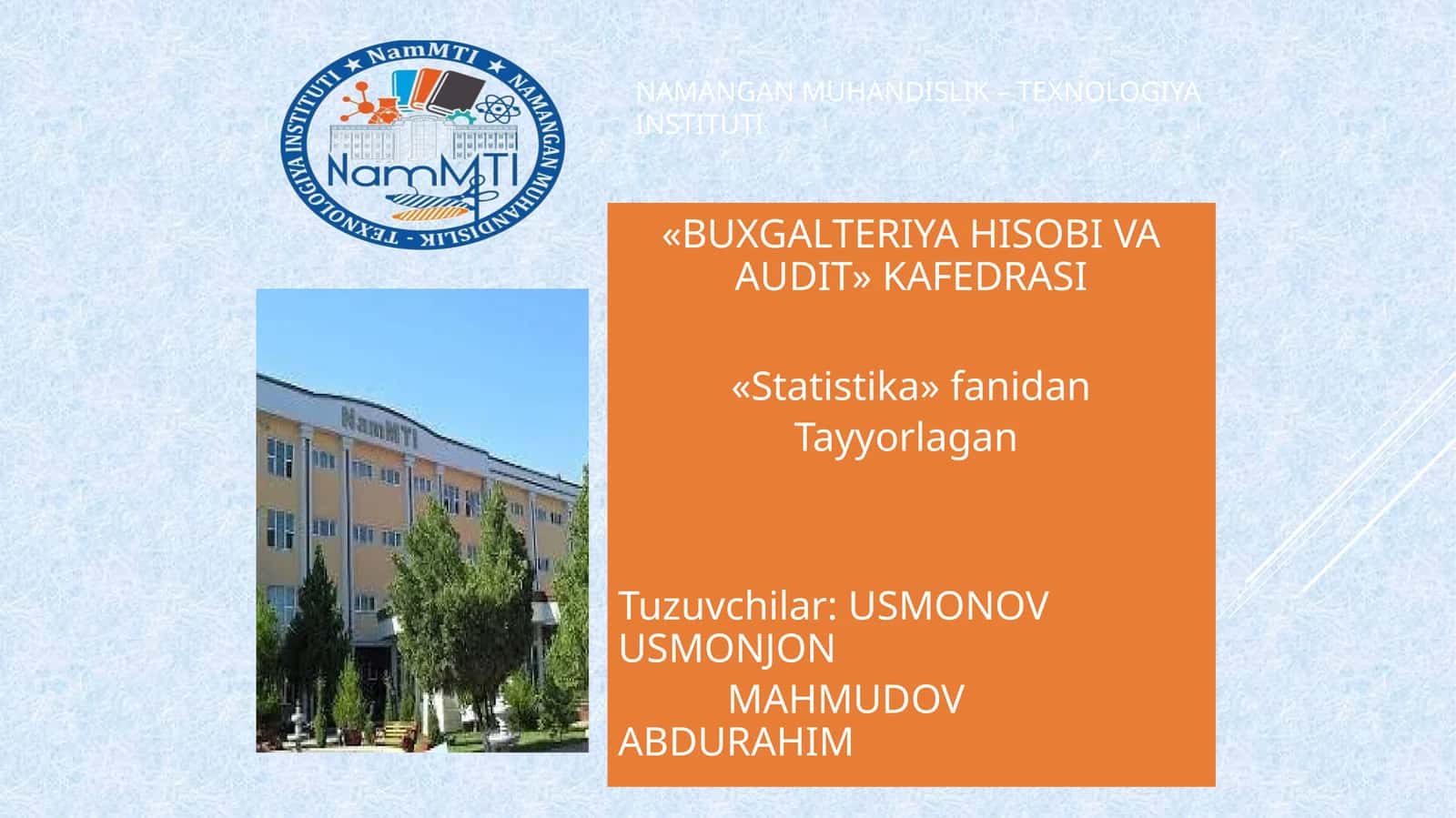 Milliy hisoblar tizimi va makro iqtisodiy ko'rsatkichlari tizimi