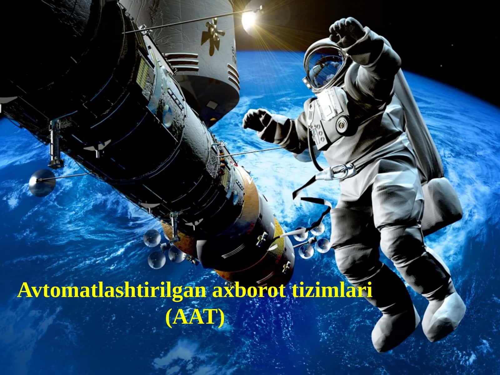 Avtomatlashtirilgan axborot tizimlari (AAT)