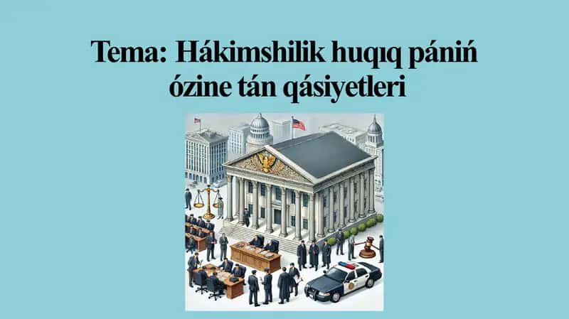 Hákimshilik huqiq pániñ ózine tán qásiyetleri