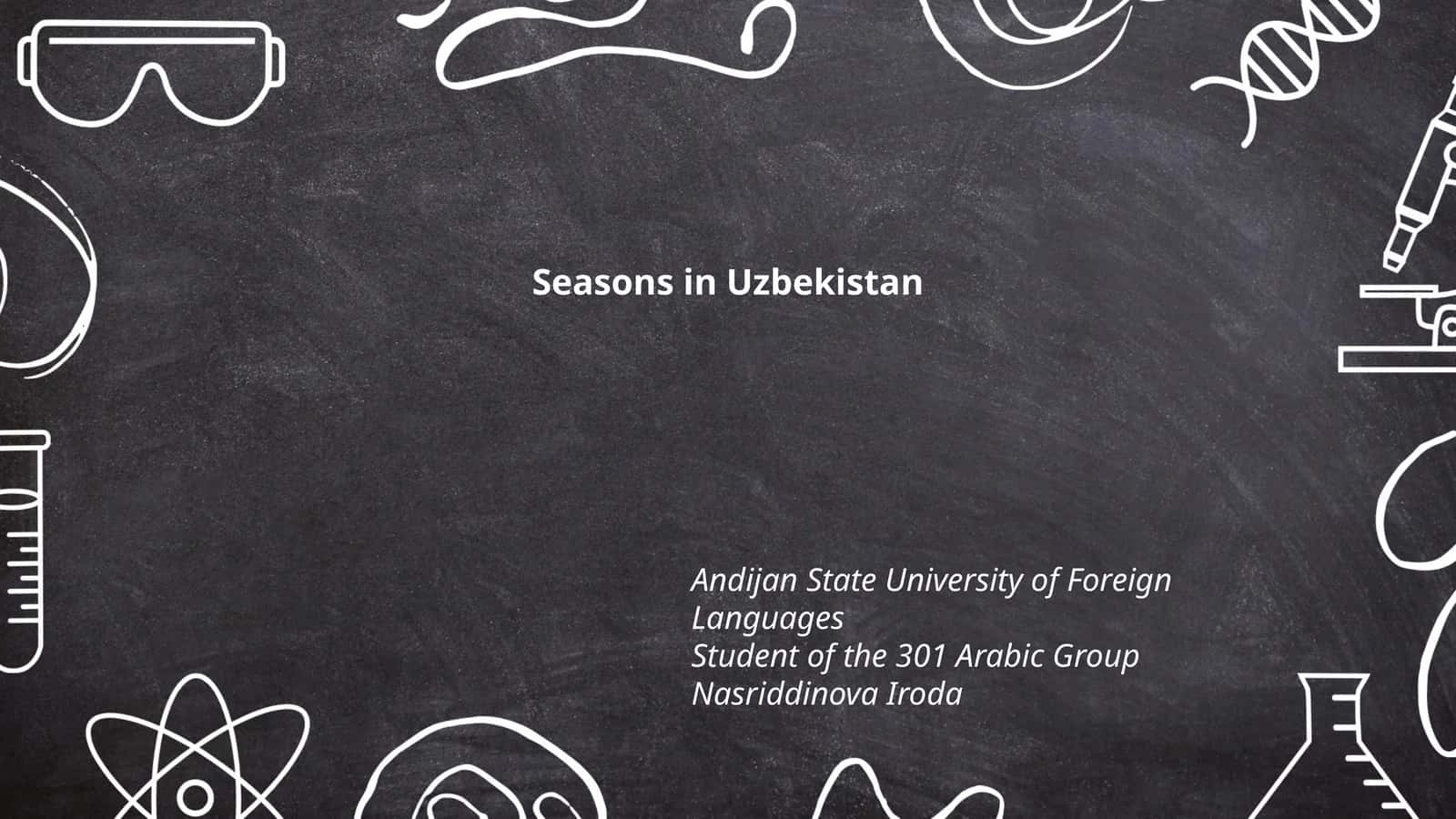Seasons in Uzbekistan