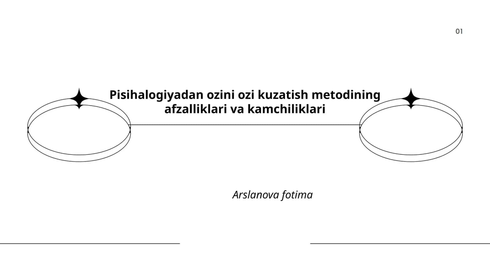 O'zini-o'zi kuzatish metodining afzalliklari va kamchiliklari
