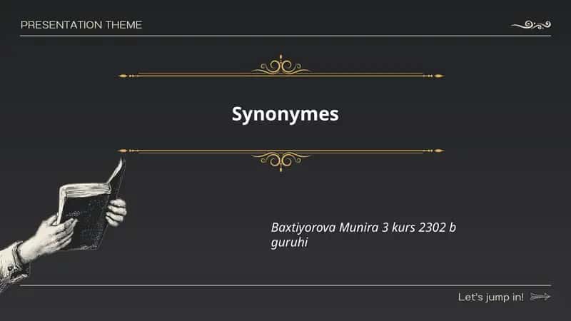 Synonymes