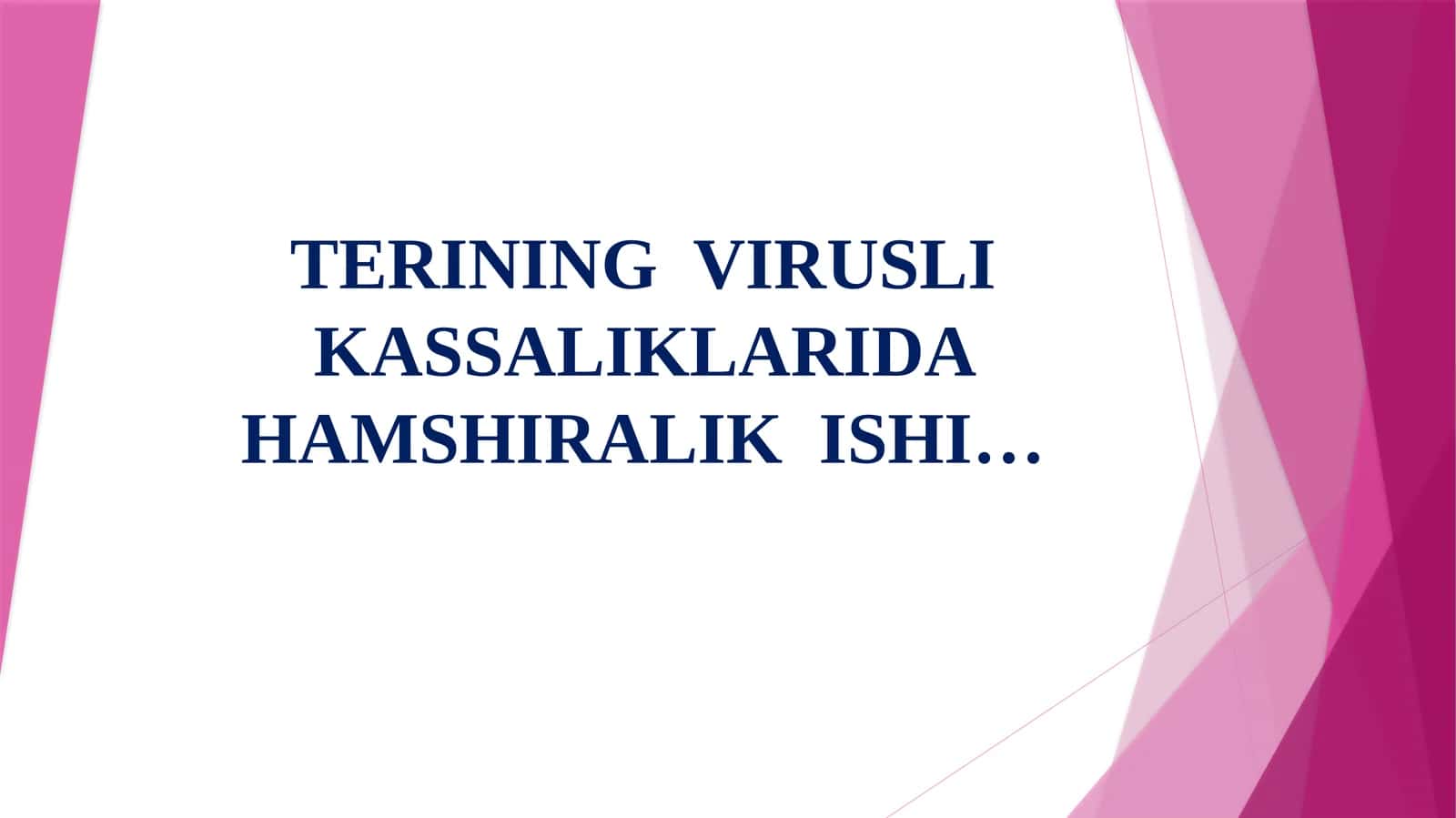 Viruslik kassaliklar