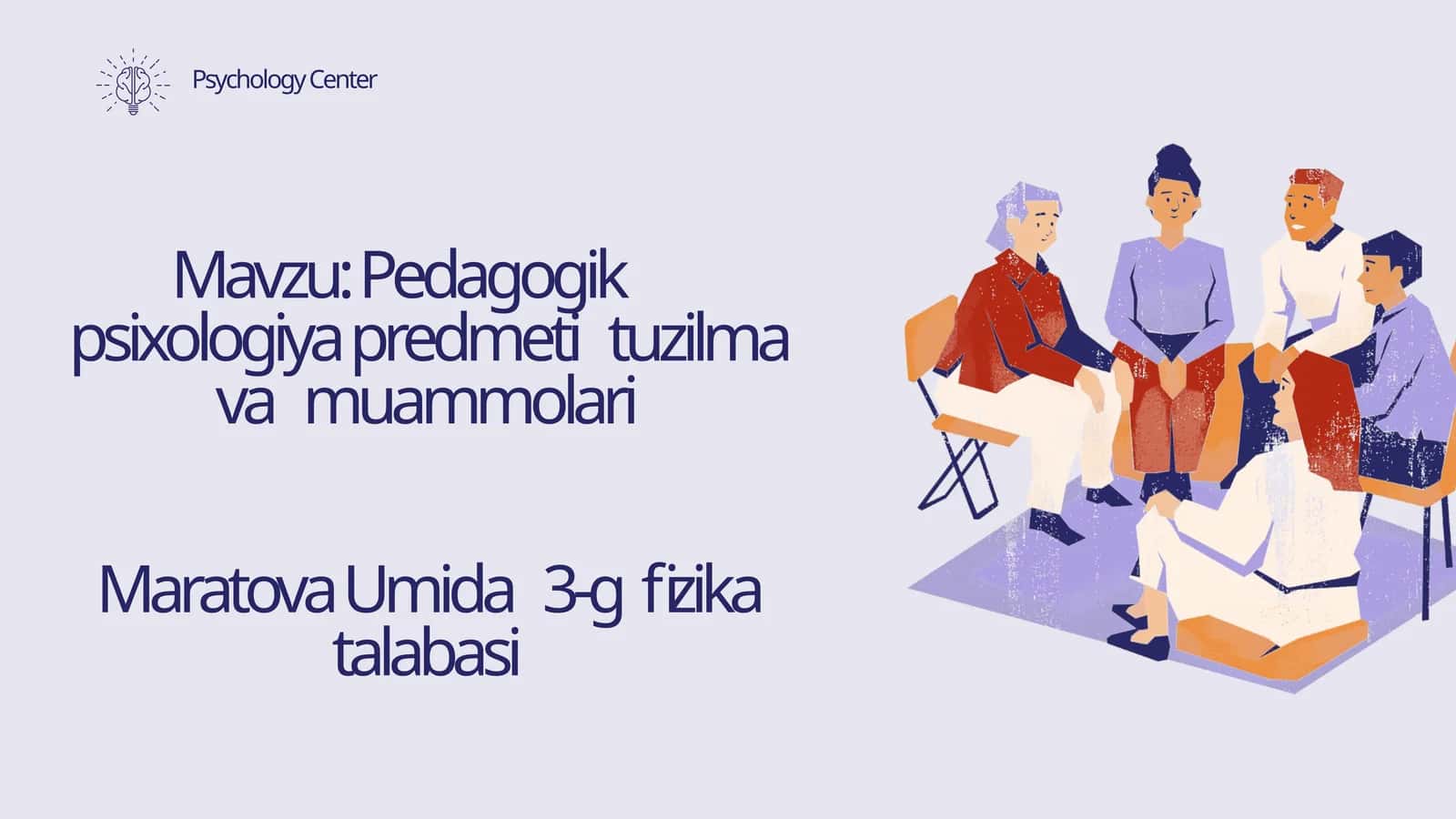 Pedagogik psixologiya predmeti tuzilma va muammolari
