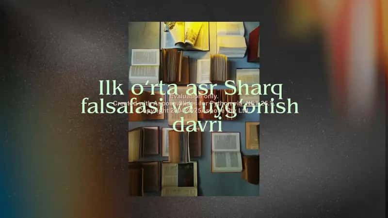 sharq falsafasi va uygʻonish davri