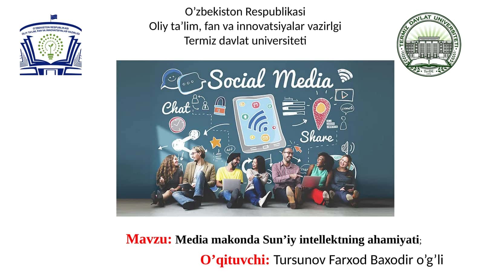 Mediamakonda Sun’iy intellektning ahamiyati
