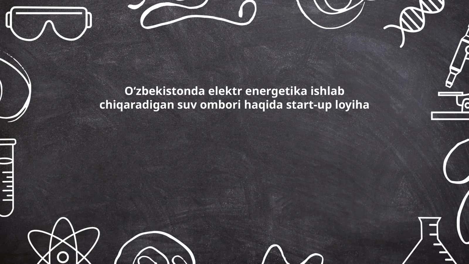 Suv omborlarining energetika salohiyati
