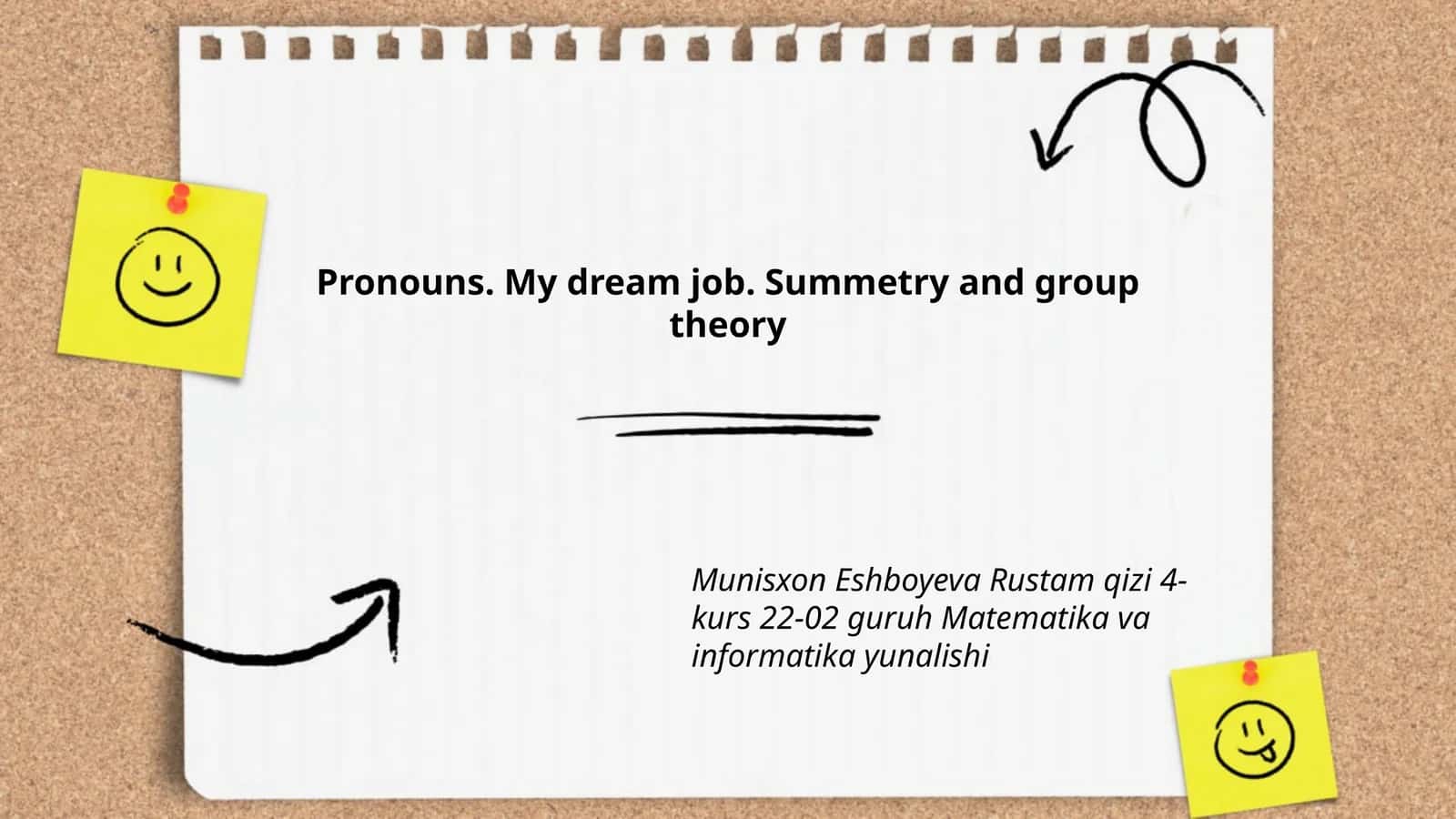 Subject Pronouns