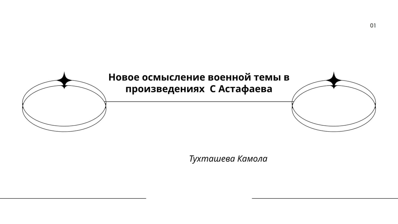 Новое осмысление военной темы в произведениях С Астафаева