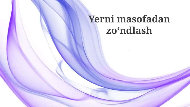 Masofaviy zondlash