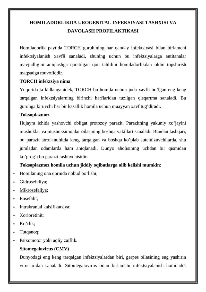 TORCH infektsiya