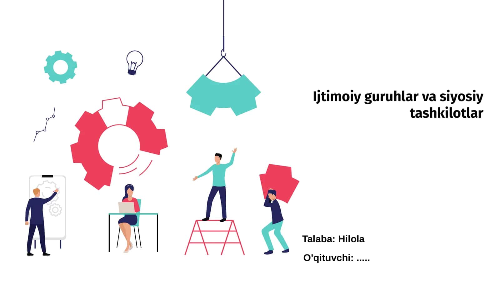 Ijtimoiy guruhlar va siyosiy tashkilotlar