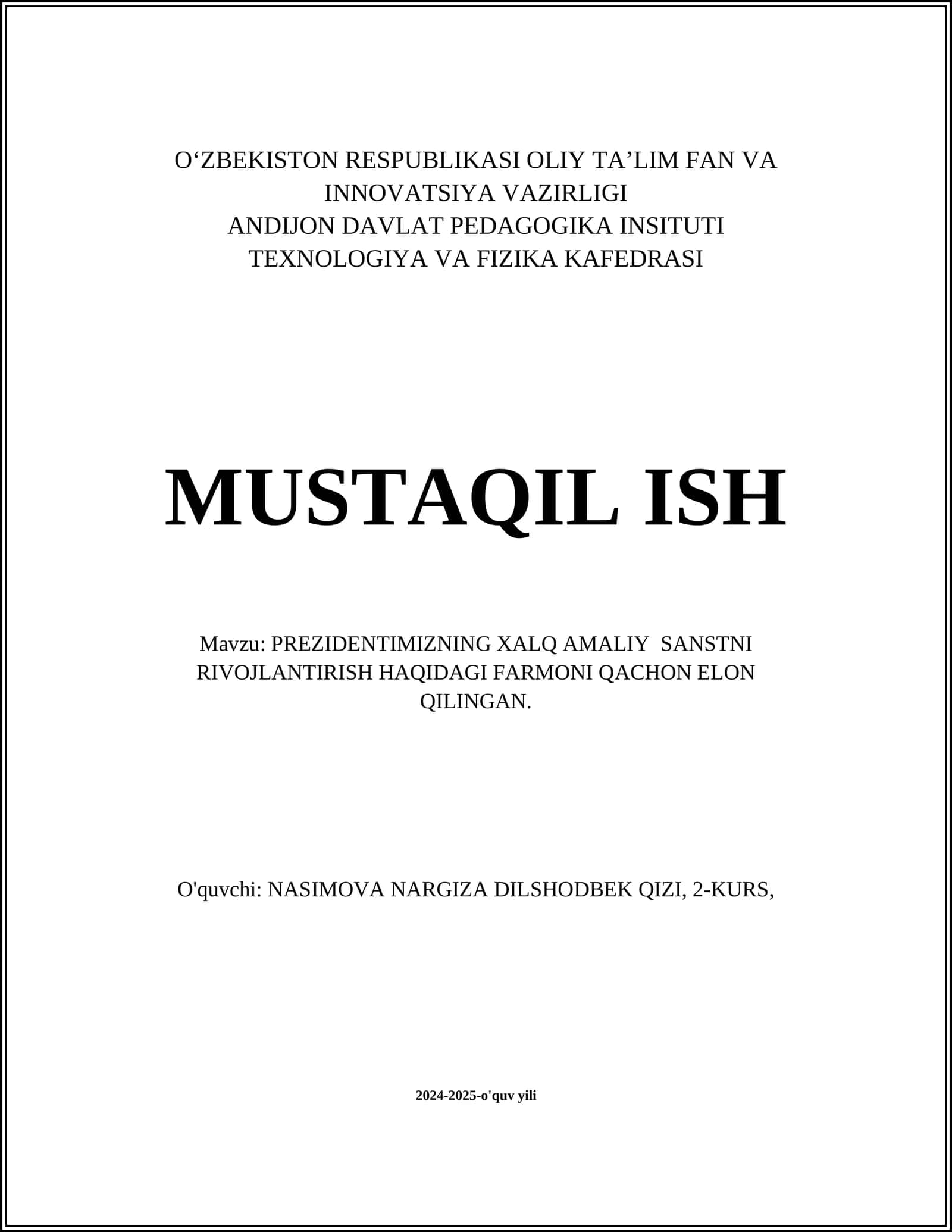 Ishlab chiqarishni modernizatsiya qilish